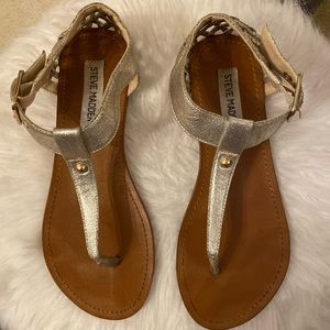 Steve Madden Gold sandals